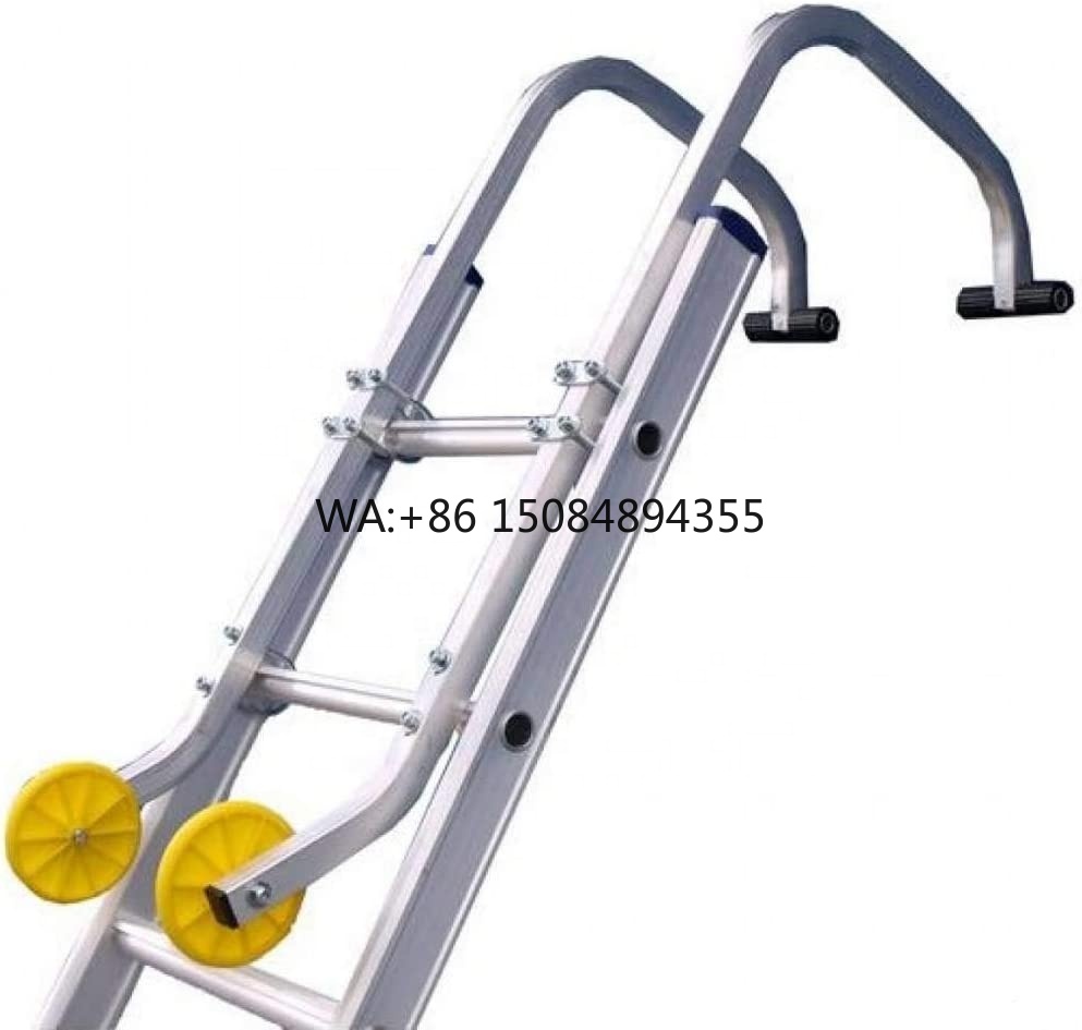 Fire Escape Ladder - อุปกรณ์ต่อขยายหลังคาพร้อมล้อ / ตะขอเกี่ยวหลังคาแบบมีล้อ