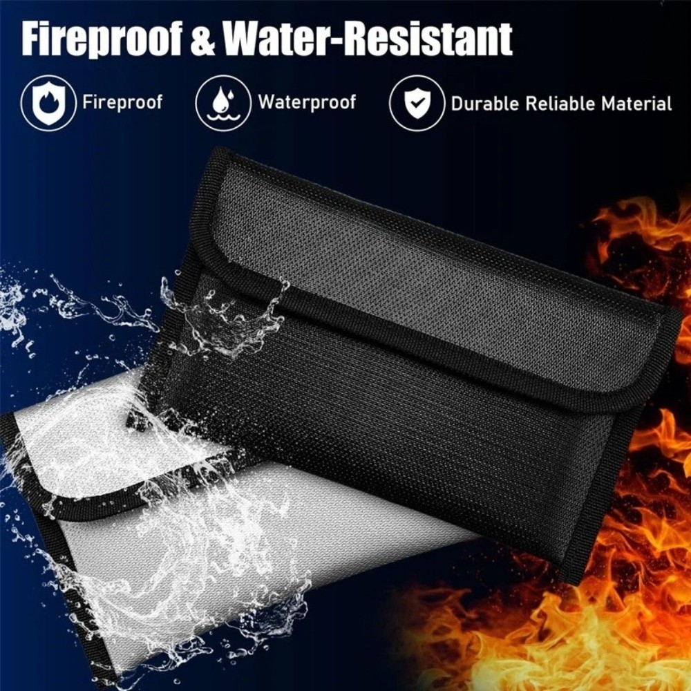 กระเป๋าเก็บของกันน้ำกันไฟ ทนไฟ - Fire Safe Document บทวิจารณ์และราคา